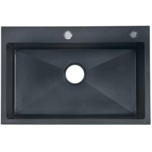 SINK - 6045 - SINGLE BLACK