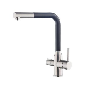 FAUCET -304SS- Q7 BLACK/SILVER